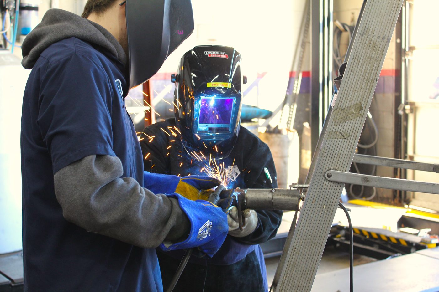 Veteran training in welding