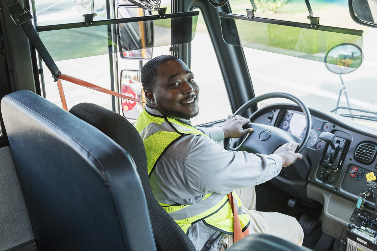 Veteran working as a commercial driver