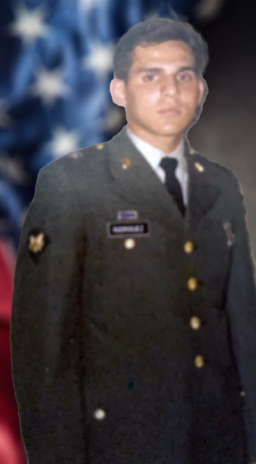 Hector M. Rodriguez during his U.S. Army service
