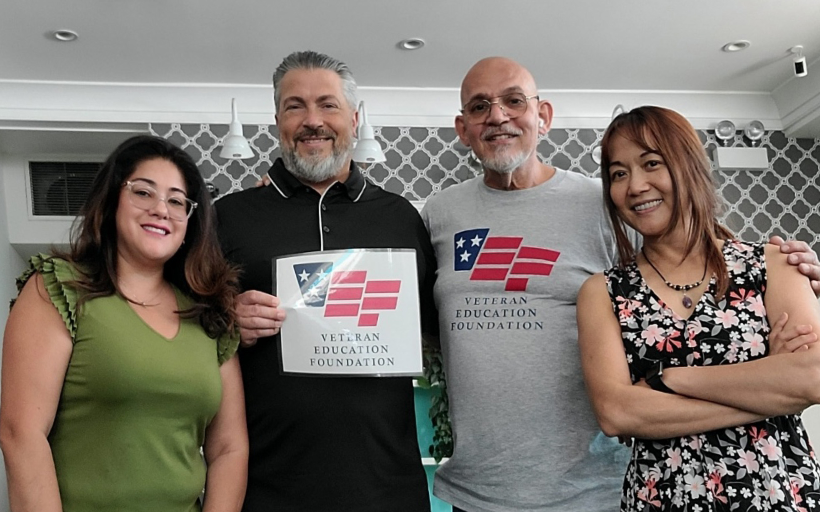 Veteran Education Foundation team and volunteers
